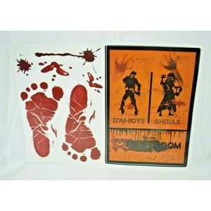 Halloween Decal Stickers Various Designs 8 Pages (New)